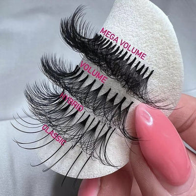 The Ultimate Guide to Hybrid, Volume and Mega Volume Lashes – A Professional Perspective