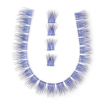 Ribbon Lashes Brooding Blue DIY Lash Ribbons CR021 | Lashesmall