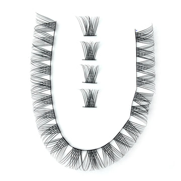 DIY Lash Ribbion Natural Classic DIY Ribbon Lash Extensions R36 |Lashesmall