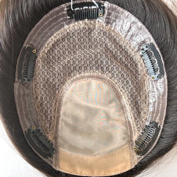 Hair Toppers 14Inch #2 Dark Brown 6.5X6 Silk Base