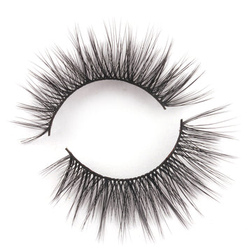Lashesmall Silk Lashes Natural Vegan Wispies Lashes - AB2MK