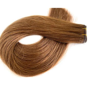 Hair Extension Wefts | Dark Brown #4 Virgin Hair Weft