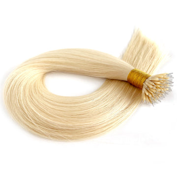 Nano Hair Extensions - #613 Keratin Hair Extensions