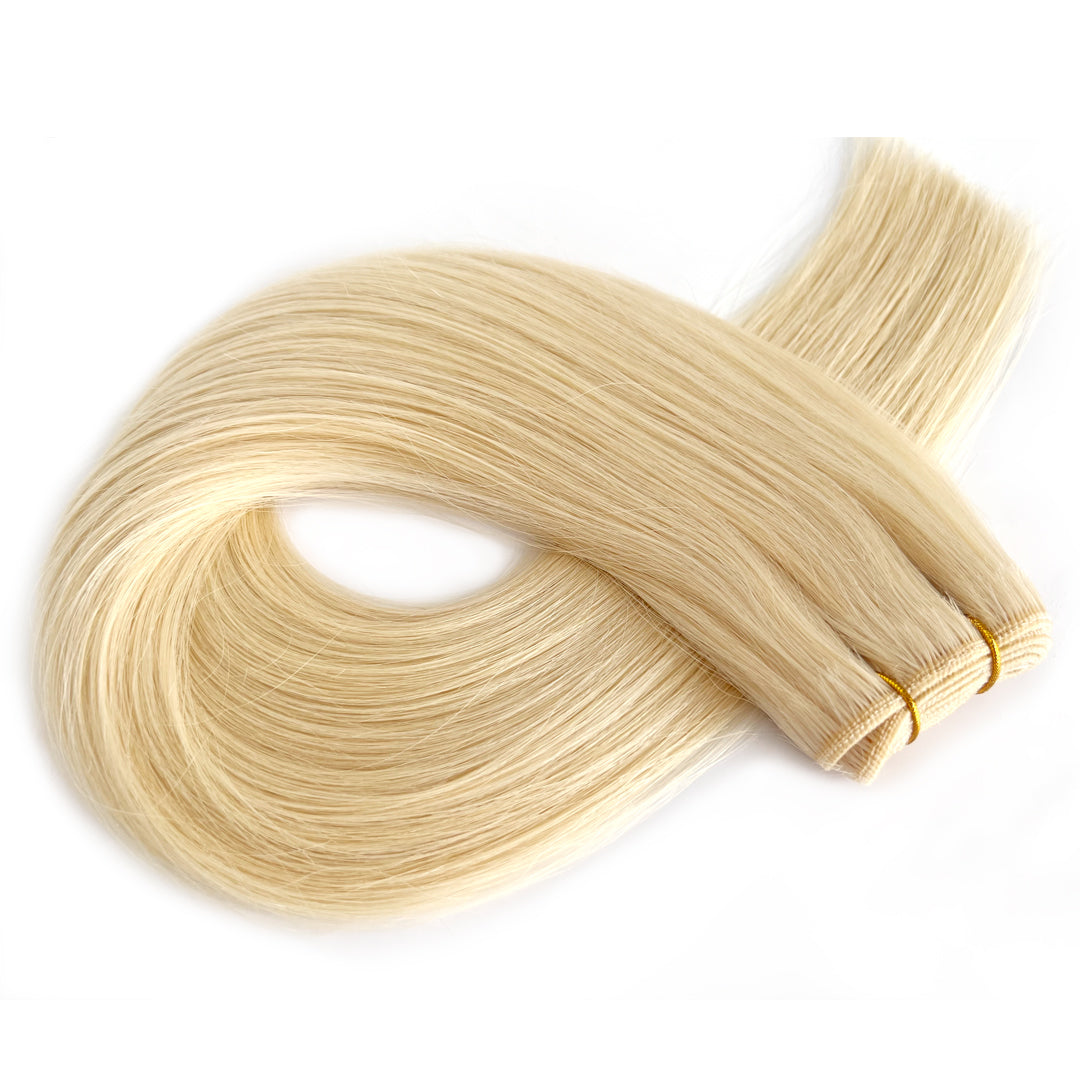 Hair Weft Extensions | Blonde #613 Virgin Hair Extension  display picture 1