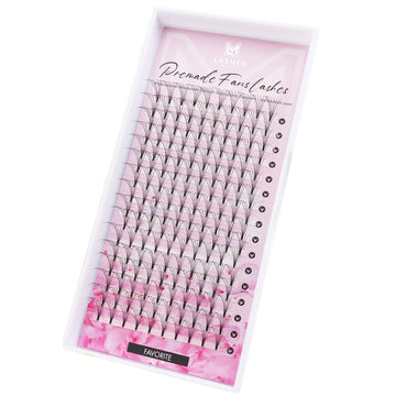 Premade Lash Fans 6D Premade Lash Extensions Fans Short Stem Bottom Stem