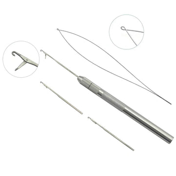 Micro Link Kit Matte Black Hair Extension Tool Kit Hair Pliers