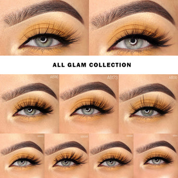 Silk Lashes 9 Pairs All Glam Collection Lashes | Lashesmall