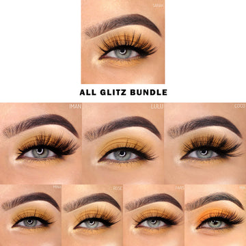 Faux Mink Lashes 8 Pairs All Glitz Luxury Lashes |Lashesmall