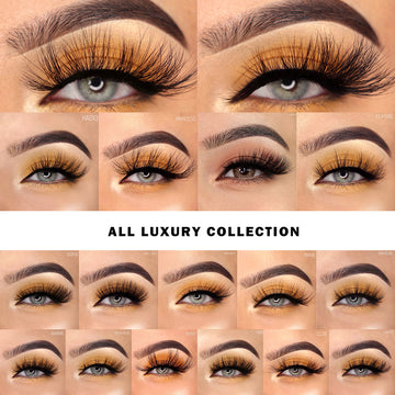 3D Mink Lashes 17 Pairs All Luxury Collection Bundles |Lashesmall