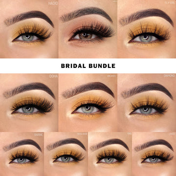 Luxury Mink Lashes  Best Collection 10 Pairs Bridal Bundles