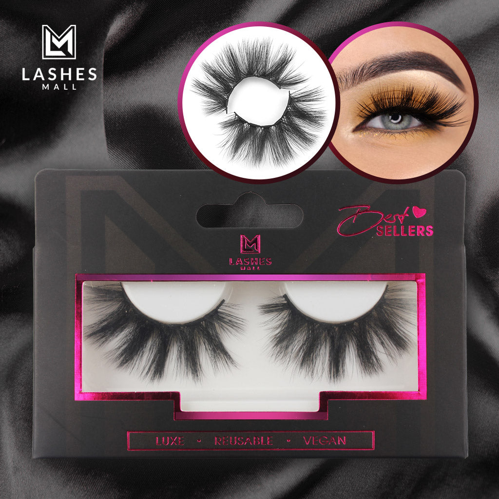 Faux Cils 3D Visofree En Mink (vison Synthétique) 100% Sans Cruauté - Réutilisables Et Faits Main