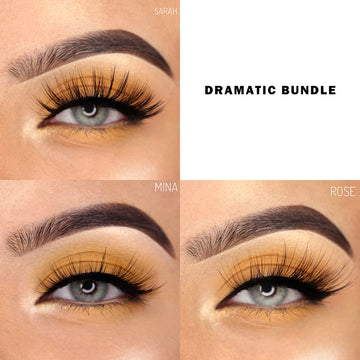 Faux Mink Lashes 3 Pairs Dramatic Lashes Collection | Lashesmall