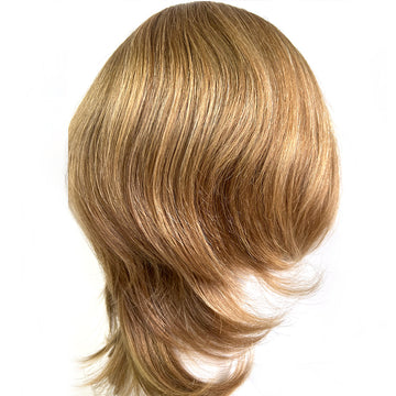 European Hair Wigs - Blonde Highlights on Brown Hair | Kelly