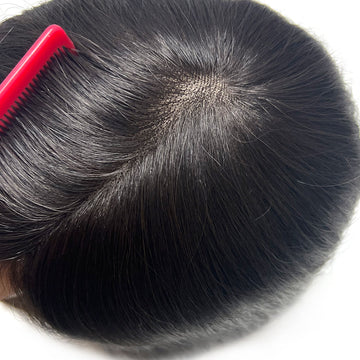 Hair Toppers For Women 16Inch Mono Base Hair Pieces