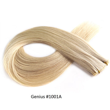 Genius Wefts - 100% Virgin Human Hair  #M18/60 Blonde Weft