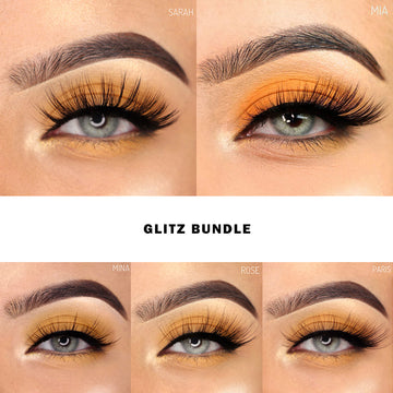 Faux Mink Lashes 5 Pairs Luxury 3D Lashes Named Glitz |Lashesmall