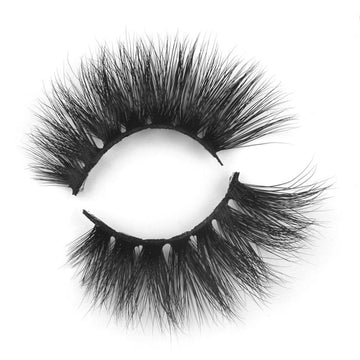 Lashesmall 3D Mink Lashes Natural Half Fluffy Lashes Goddess