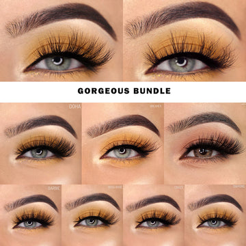 Mink Lashes 9 Pairs Luxury Lashes Gorgeous Bundles