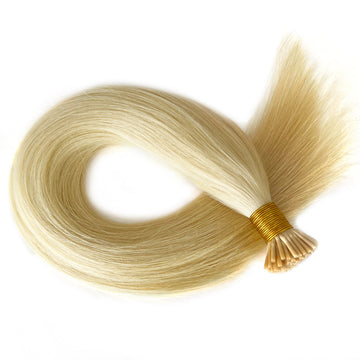 I Tip Hair Extensions Professional Keratin Hair Extension Blonde #60