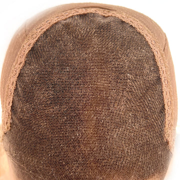 24 Inch Lace Wig  Dark Root Blonde Human Hair Wigs- Victoria