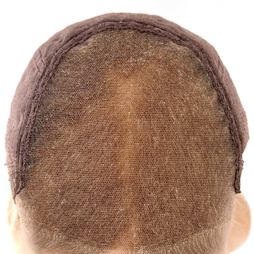 Lace Wig 24Inch Golden Blonde Blended with Light Blonde Hair Alice