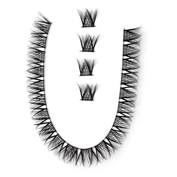 Ribbon Lashes Mega Volume Hybrid DIY Eyelash Ribbon R34 | Lashesmall