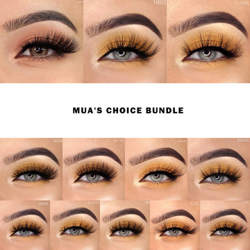 Luxury Mink Lashes 12 Pairs MUA's Choice Bundles