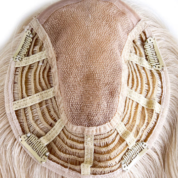 Hair Toppers 18''  #60  6''*7'' -  Hair Topper Mono Wefted Base