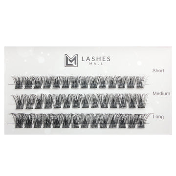 Individual Lashes Classic Natural Volume Lashes R014 | Lashesmall