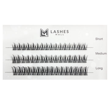 Individual Lashes Volume Hybrid Lashes R022 | Lashesmall