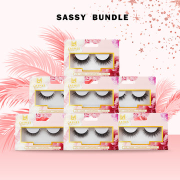 3D Silk Lashes 7 Pairs Best Lashes Collection Sassy Bundles