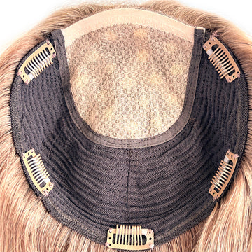 Hair Toppers 18''  #4/12  8''*8'' - Silk Top Hair Toppers