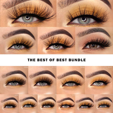 Mink Lashes 15 Pairs The Best of Best Lashes Bundles