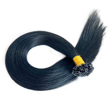 Fusion Keratin Remy Hair Extensions U Tip Hair #1B
