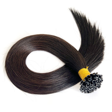 U Tip Hair Extensions | #1 Keratin Bonded Hair Extensions