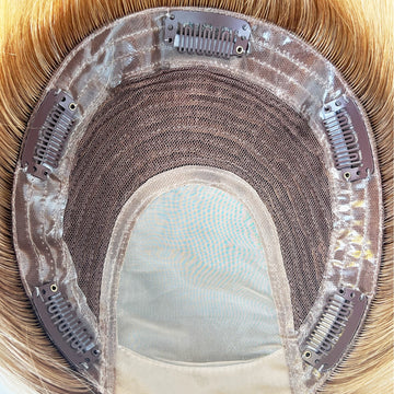 Hair Toppers 16'' 6.5"X6'' Victoria -Golden Blonde