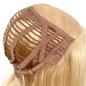 22 Inch Mono Top Virgin Remy Human Hair Wigs - HP104#16/613