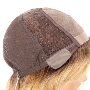 100% Virgin Remy hair Full Lace Stretch Wig Dark Rooted HP-104A