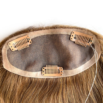 Hair Toppers 16'' 6"X3'' Mono Top Hair Pieces ZTS06T10