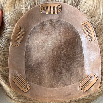 Hair Toppers For Women - 16'' 6.5''*6'' Mono Top Hair Topper